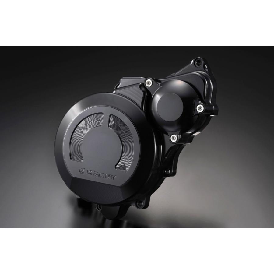 K-FACTORY ケイファクトリー クランクエンドカバーL カラー：スーパーブラック CB1300 SF SB CB1300スーパーフォア X-4 SUPER BOLDOR HONDA ホンダ エンジン