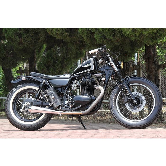 GOODS グッズ ラウンドボブリアフェンダー 250TR KAWASAKI カワサキ リアフェンダー フェンダー関連 外装_2