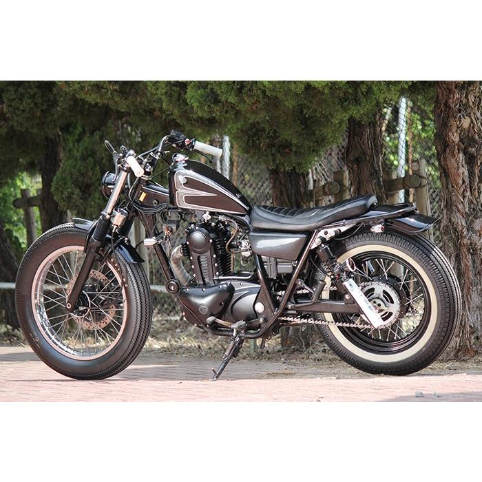 GOODS グッズ ラウンドボブリアフェンダー 250TR KAWASAKI カワサキ リアフェンダー フェンダー関連 外装_3