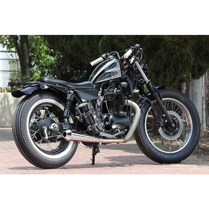 GOODS グッズ ラウンドボブリアフェンダー 250TR KAWASAKI カワサキ リアフェンダー フェンダー関連 外装_5