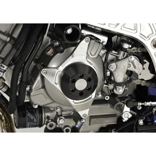 AGRAS アグラス レーシングスライダー カラー：ジュラコン/ホワイト グラディウス400 SUZUKI スズキ オルタネーターカバー・ジェネレーターカバー エンジン
