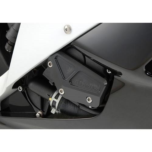Agras - AGRAS アグラス レーシングスライダー 色つや：ジュラコン/白いこと YZF-R6 YAMAHA ヤマハ 余分の物かばい立て・スライダーオプション・取りつくろう部分品 枠組み 車、バイク、自転車-フレーム-フレームスライダー