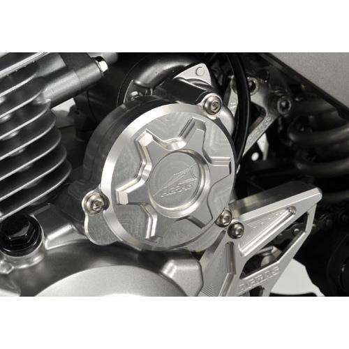 AGRAS アグラス スターターカバー カラー：シルバー Dトラッカー125 KAWASAKI カワサキ エンジンパーツ エンジン