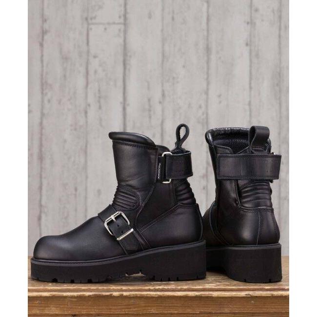 カドヤ（KADOYA） BLACK ANKLE-A [K'S LEATHER] ブーツ サイズ：25.5cm