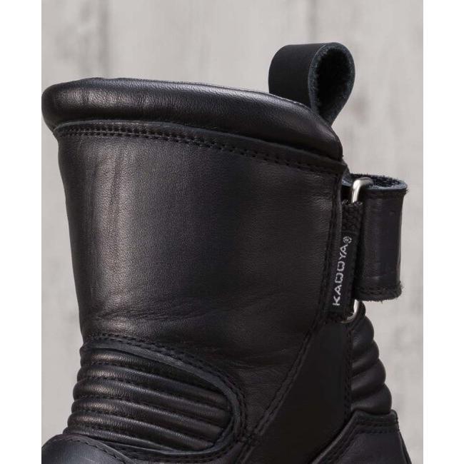カドヤ（KADOYA） BLACK ANKLE-A [K'S LEATHER] ブーツ サイズ：25.5cm