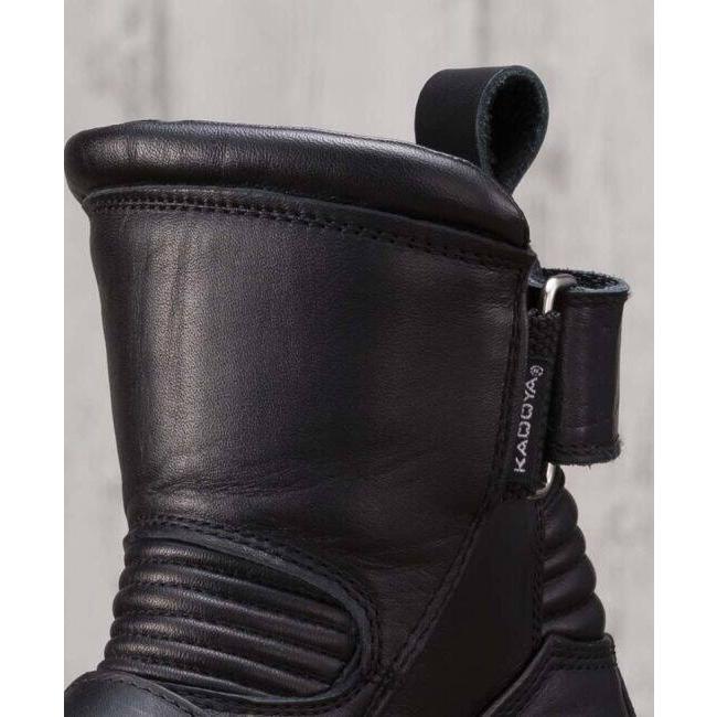 カドヤ（KADOYA） BLACK ANKLE-A [K'S LEATHER] ブーツ サイズ：25.5cm