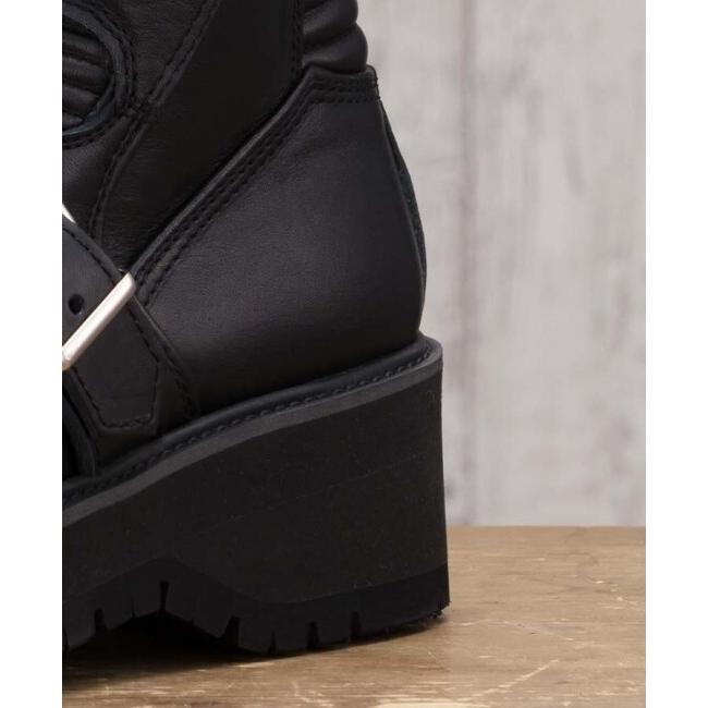 カドヤ（KADOYA） BLACK ANKLE-A [K'S LEATHER] ブーツ サイズ：25.5cm