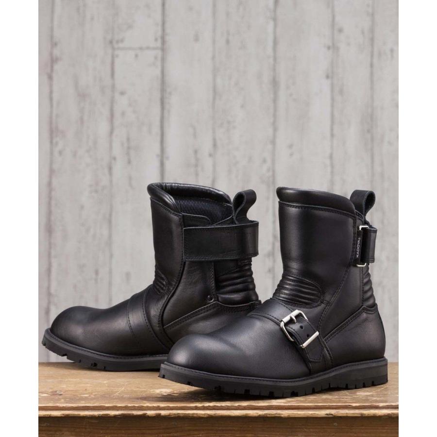カドヤ KADOYA BLACK ANKLE [K'S LEATHER] ブーツ サイズ：26.5