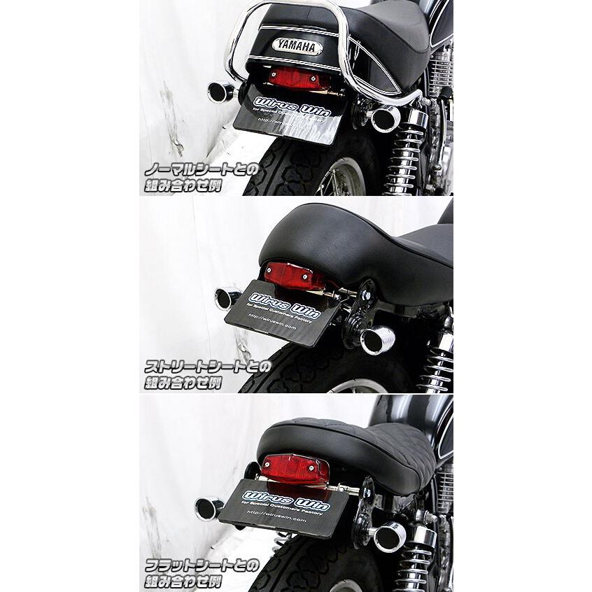 WirusWin ウイルズウィン フェンダーレスキット SR400 SR500 WirusWin ウイルズウィン フェンダーレスキット SR400 SR500