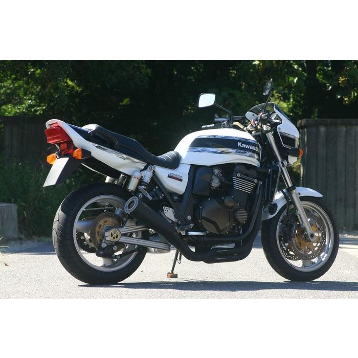 カワサキZRX1100、ZRX1200R、S Misty マフラー 黒