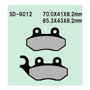 Vesrah ベスラ レジンパッド ブレーキパッド ADIVA アディバ CAGIVA カジバ DAELIM デイリン HONDA ホンダ PGO SUZUKI スズキ SYM YAMAHA ヤマハ  ブレーキ | Vesrah | 08