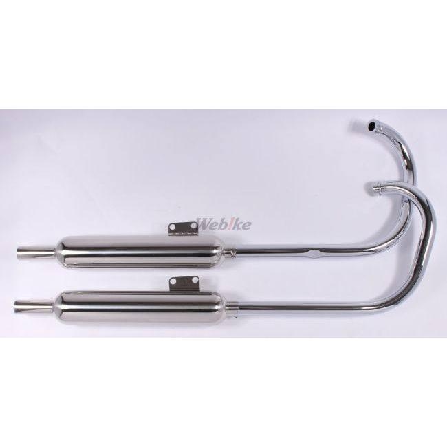 カワサキ.W８００マフラー、アールズ・ギア，ワイバンクラシック（極上） r's gear r's アールズギア ワイバン クラシックマフラー W800