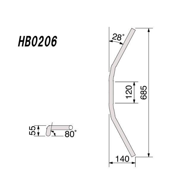 HURRICANE ハリケーン バーハンドルキット ZZR1400 (ZX-14