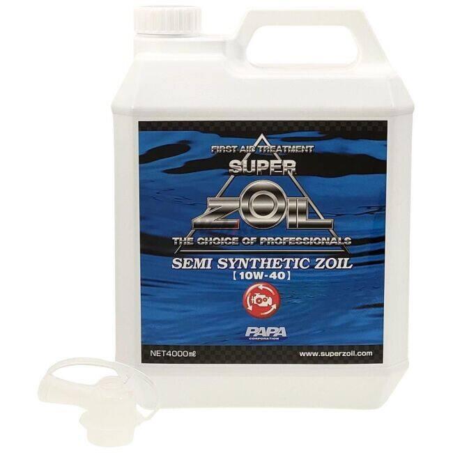 SUPER ZOIL スーパーゾイル ZOILSEMI SYNTHETIC ZOIL(スーパーゾイル セミシンセティックゾイル)【10W-40】【4サイクルオイル】 容量：4L 4サイクルオイル | SUPER ZOIL | 02