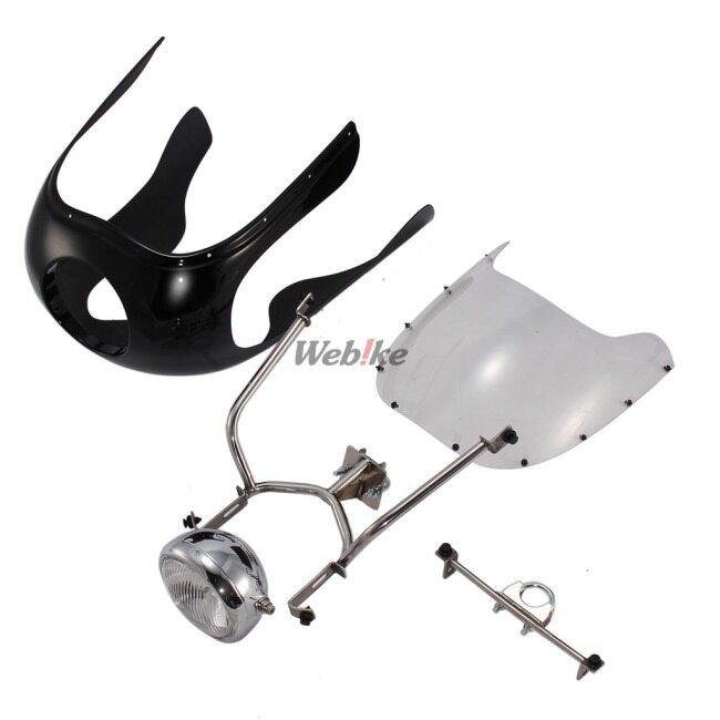 SR400 ペイトンプレイス　ハーフカウル SR400カフェレーサー】激ヤバ！ペイトンプレイスのハーフカウルをDIY