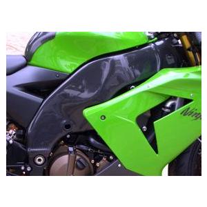 CLEVER WOLF CLEVER WOLF:クレバーウルフ フレームカバー タイプ：平織りカーボン ZX-10R｜webike