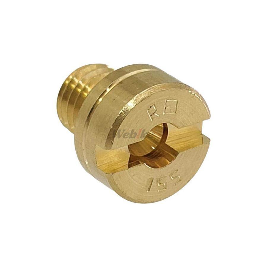 YOSHIMURA ヨシムラ メインジェット #155 TMRキャブレター TDMRキャブレター TMキャブレター HSRキャブレター その他ジェット 吸気関連 エンジン | ヨシムラ