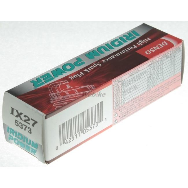 DENSO デンソー イリジウムパワープラグ IX27 KAWASAKI カワサキ KTM MAGNI マーニ MOTOGUZZI モトグッチ SUZUKI スズキ YAMAHA ヤマハ bimota ビモータ プラグ | デンソー | 01