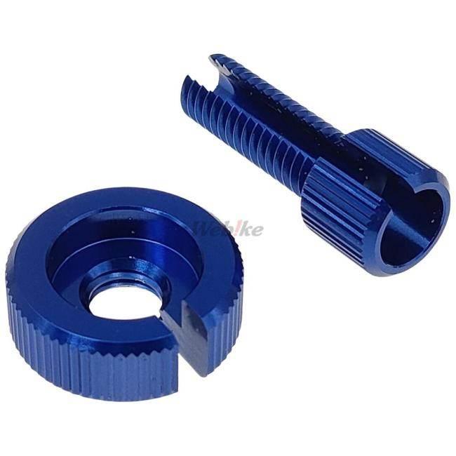 CF POSH CFポッシュ クラッチアジャスター カラー：ブルー CB400スーパーフォア NS-1 NSR50 ゼファー400 ゼファー750 RZ50 TZR50 XJR400 NSR250 ハンドル | POSH | 01