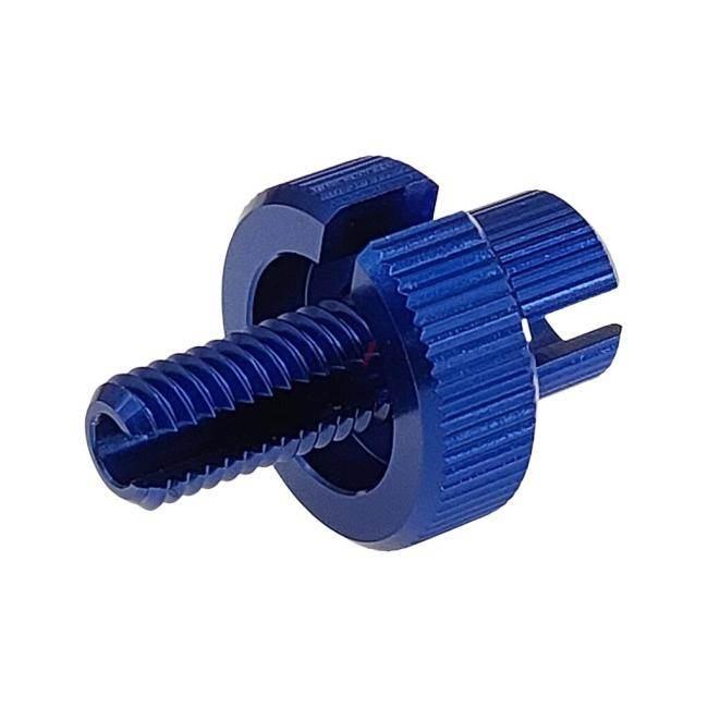 CF POSH CFポッシュ クラッチアジャスター カラー：ブルー CB400スーパーフォア NS-1 NSR50 ゼファー400 ゼファー750 RZ50 TZR50 XJR400 NSR250 ハンドル | POSH | 03