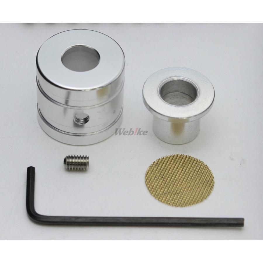 POSH Faith ポッシュ フェイス ブリーザーホースエンド タイプ：内径12mm／外径18mmホース用 / カラー：シルバー その他ブリーザーオプション・補修部品 | ブランド登録なし | 05