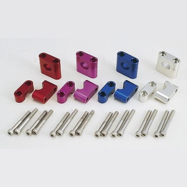 POSH Faith ポッシュ フェイス ハンドル10mmアップブラケットセット カラー：レッド ゼファー1100 ゼファー400 ゼファーX ゼファー750 KAWASAKI カワサキ | ブランド登録なし