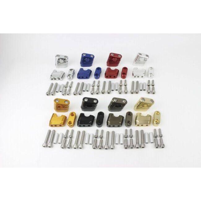 POSH Faith ポッシュ フェイス マッスルポジションブラケット カラー：シャンパンゴールド HONDA ホンダ KAWASAKI カワサキ YAMAHA ヤマハ ハンドル周辺パーツ | ブランド登録なし | 03