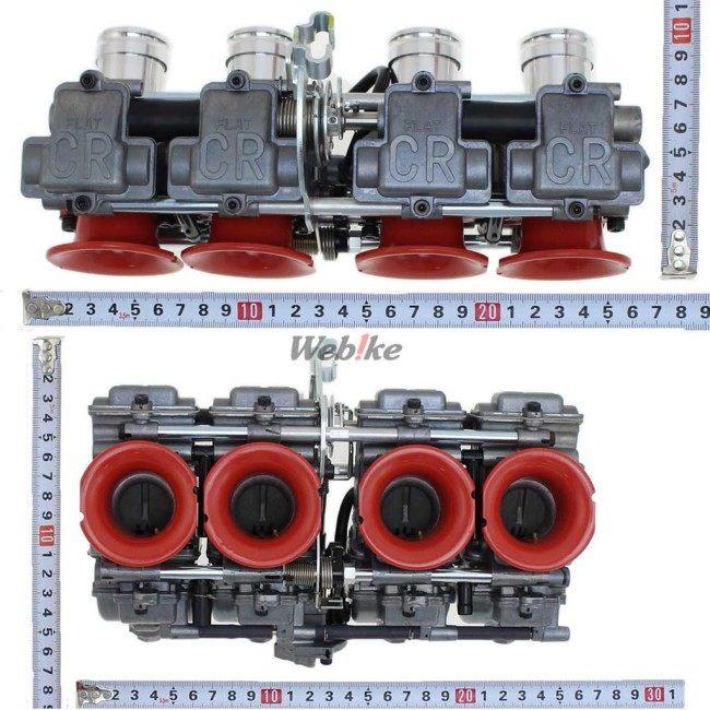 CBR 400fキャブレター CBX400F CBX550F CBR400F キャブレターリペアキット 4気筒 1台分