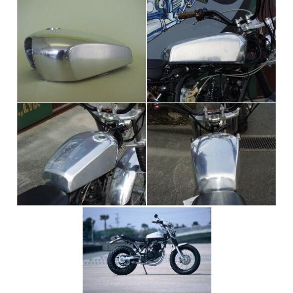 BIG CEDAR ビッグシーダー フラットサイドアルミタンク TW200 TW225 YAMAHA ヤマハ ガソリンタンク タンク関連 外装