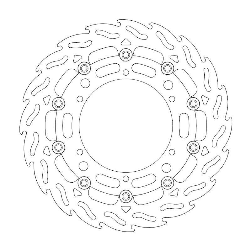 MOTOMASTER モトマスター フレイム ステンローター  フロント用 XJR1300 YZF-R1 YAMAHA ヤマハ ブレーキディスクローター ブレーキ | ブランド登録なし