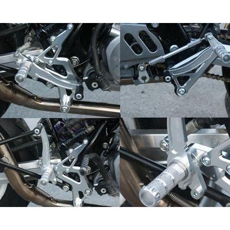 TTS RACING ツルノテクニカルサービス レーシングステップキット APE100 [エイプ] HONDA ホンダ バックステップ ステップ 足回り | ツルノテクニカルサービス