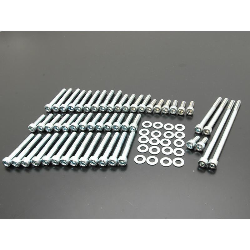 DOREMI COLLECTION ドレミコレクション エンジンカバーボルトセット(ヘキサゴン) KAWASAKI カワサキ クランクケースボルト エンジンパーツ エンジン | DOREMI COLLECTION