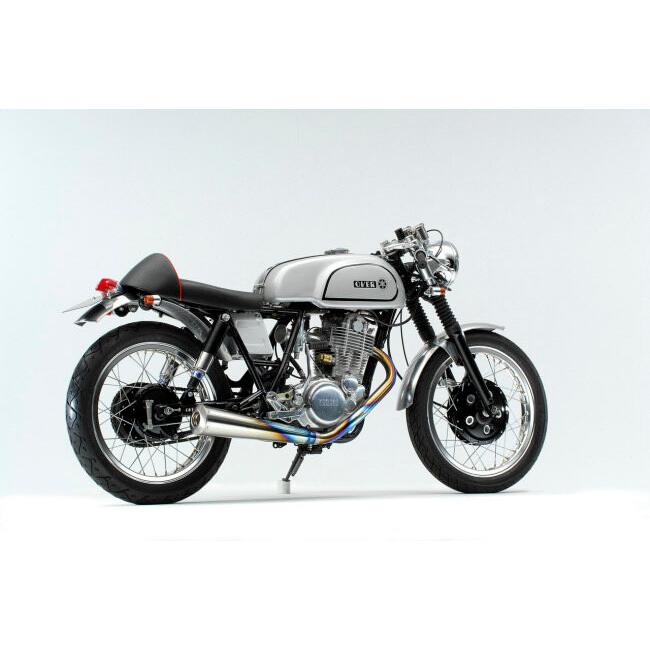 OVER オーヴァー チタンメガホン MANXタイプ タイプ：焼き色有り SR400 SR500 YAMAHA ヤマハ フルエキゾーストマフラー マフラー | OVER RACING | 03