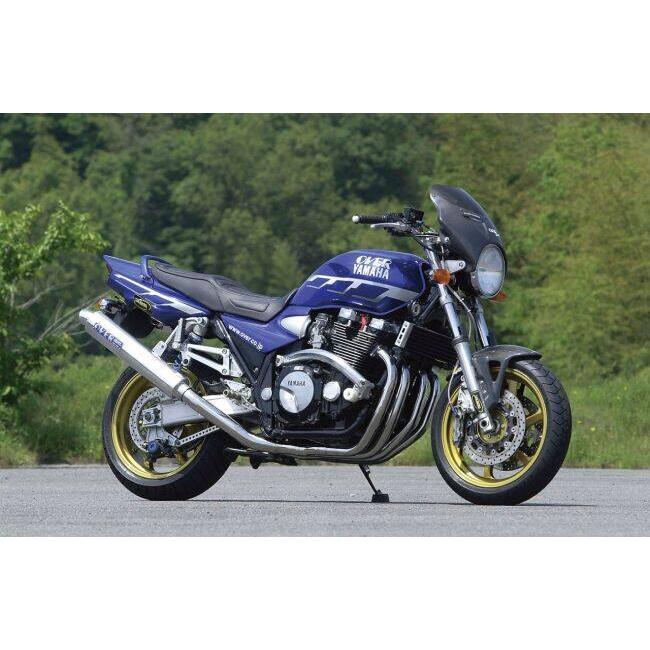 XJR200.1300用 オーバーレーシング セスミック3 フルエキマフラー OVER RACING（オーバーレーシング） OVER オーヴァー SESMIC-3 ステン