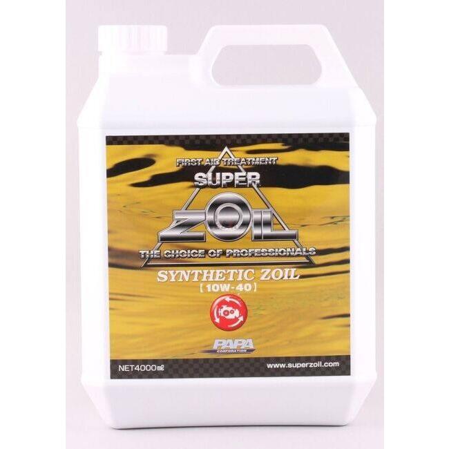 SUPER ZOIL スーパーゾイル ZOILSYNTHETIC ZOIL(スーパーゾイル シンセティックゾイル)【10W-40】【4サイクルオイル】 容量：4L 4サイクルオイル オイル | SUPER ZOIL | 01