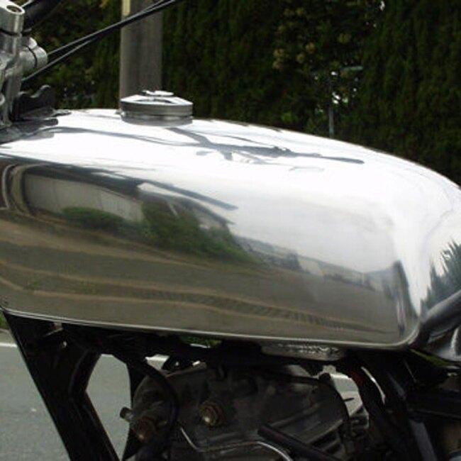 BIG CEDAR ビッグシーダー CBアルミタンク タイプ：バフ仕上げ SR400