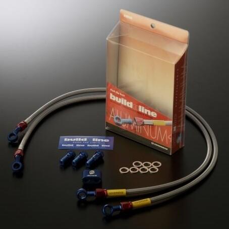 GOODRIDGE グッドリッジ ビルドアライン 車種別ブレーキホースキット ホースカラー：スモーク グラストラッカー ビッグボーイ SUZUKI スズキ ブレーキ | GOODRIDGE