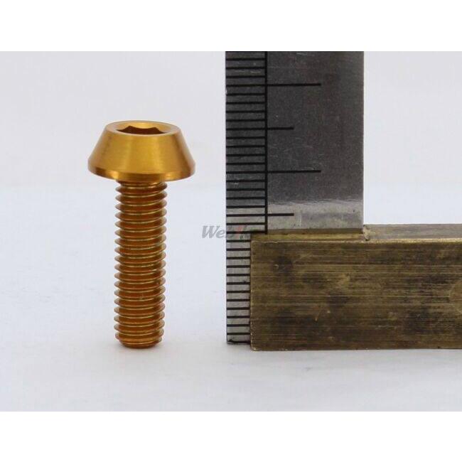 DRC ディーアールシー M6 アルミテーパーボルト サイズ：20mm 汎用ボルト・ネジ | DRC | 08