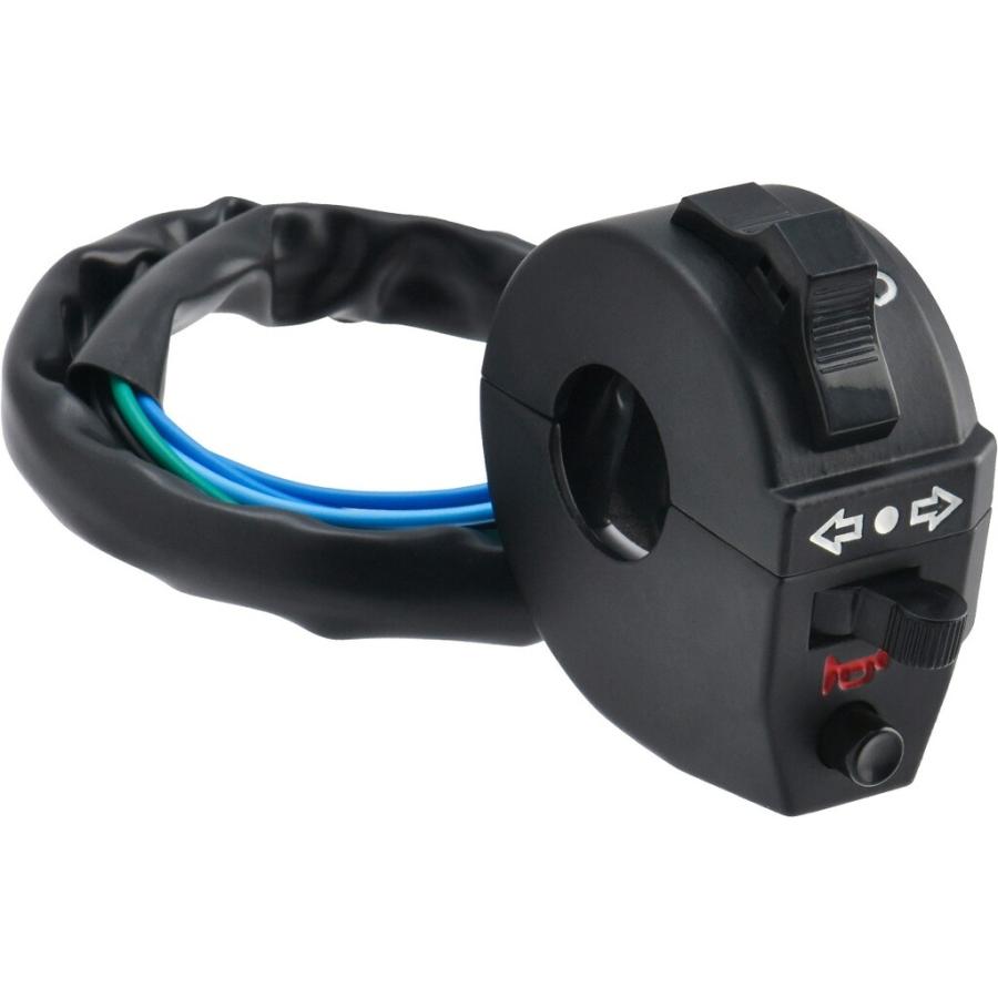 DRC ディーアールシー モトレッド EZ電装キット用フラッシャー／ホーンスイッチ ハンドルスイッチ・スイッチボックス ハンドル周辺パーツ ハンドル | DRC