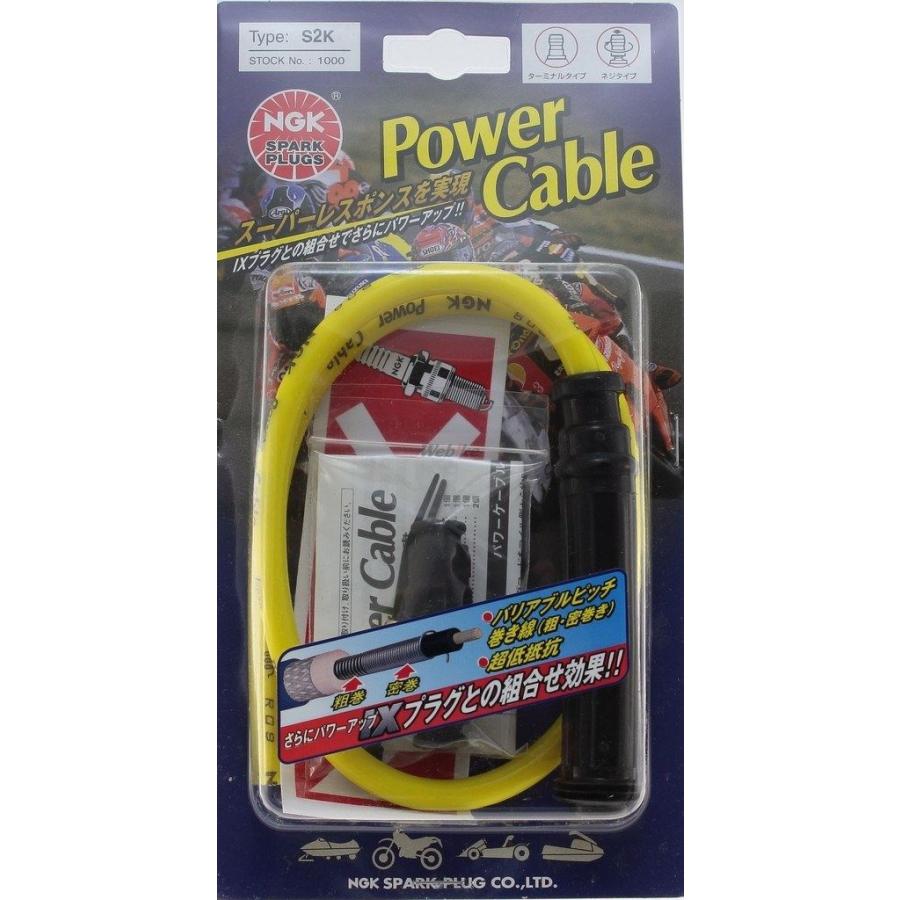 ののんこ NGK エヌジーケー パワーケーブル(プラグコード) プラグコード色