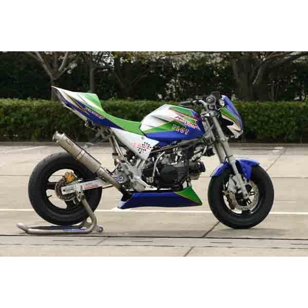 NOJIMA ノジマ カウル5点フルセット レーシング Z110キット タイプ：FRP/白ゲル(未塗装) KSR110 KAWASAKI カワサキ フルカウル・外装セット カウル関連 外装 | ノジマエンジニアリング | 02