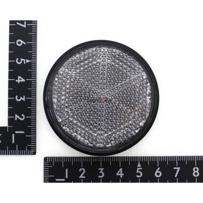 PMC ピーエムシー Z1/Z2 サイドリフレクター リフレクターカラー：クリア/トリムカラー：ブラック Z1 (900SUPER4) Z2 (750RS/Z750FOUR) KAWASAKI カワサキ 外装 | PMC | 04