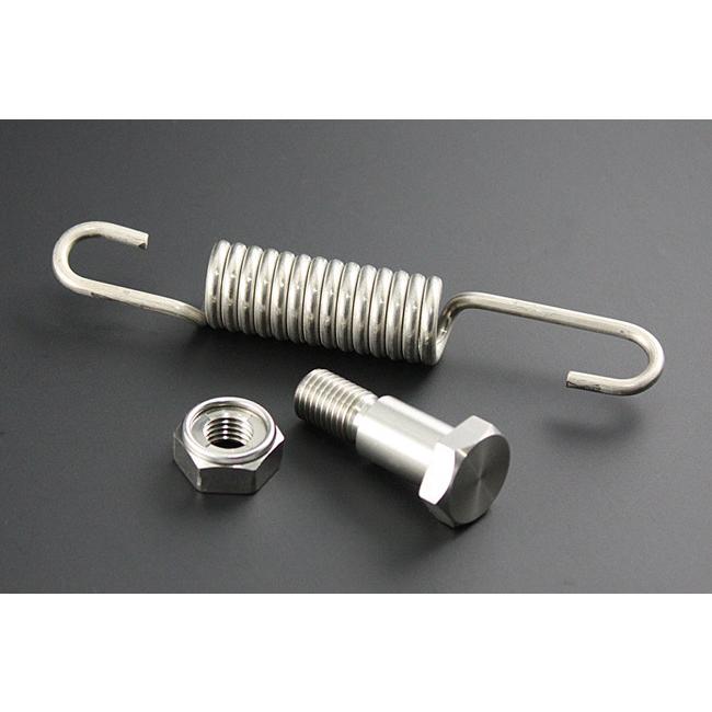 PMC ピーエムシー ステンレスサイドスタンドスプリングセット Z1 Z2 KZ1000 KZ1000MKII Z1-R Z1000J KAWASAKI カワサキ センター・サイドスタンドスプリング | PMC
