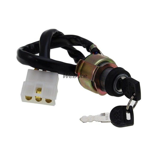 KAWASAKI Z1 イグニッションスイッチ カワサキ [M-250508-6] 40-80600 イグニッションスイッチ カワサキZ1/KZ EMGO製 新品(在庫あり