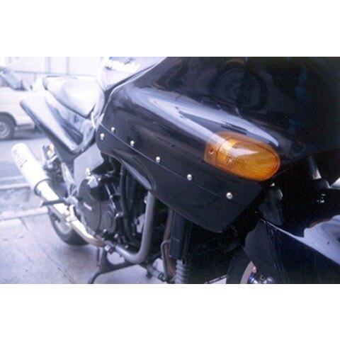 A-TECH エーテック ハーフサイドカウル タイプ：左右セット / 材質：FRP／白 ZZR1100C KAWASAKI カワサキ サイドカウル・サイドカバー カウル関連 外装 | A-TECH | 08