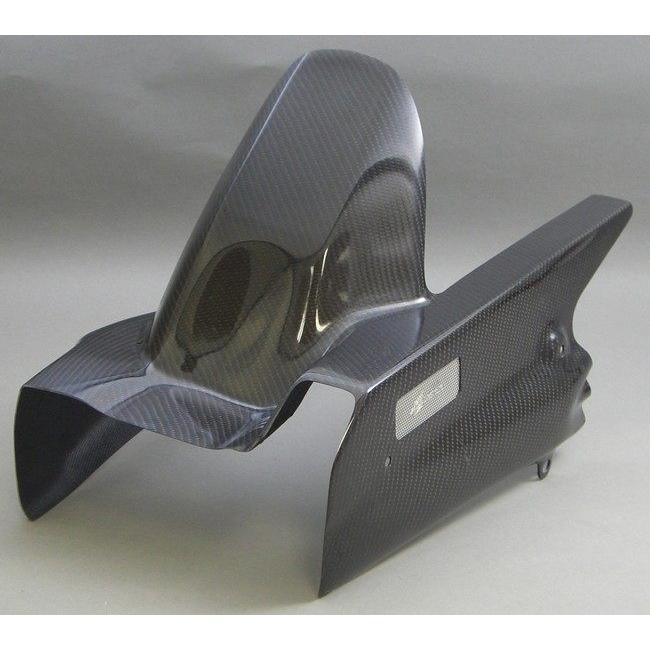 A-TECH（エーテック） リアフェンダー 素材：FRP／白 ZZR1400 (ZX-14