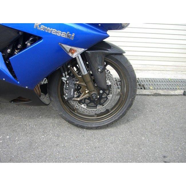 A-TECH エーテック フロントフェンダースペシャル 素材：カーボンケブラー ZZR1400 (ZX-14) KAWASAKI カワサキ フロントフェンダー フェンダー関連 外装の画像