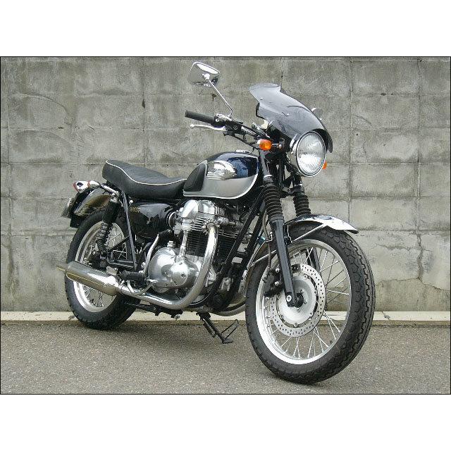 w650 ウインドスクリーン、シールド　マルチバー付き　シックデザイン CHIC DESIGN（シックデザイン） ガイラシールド スクリーンカラー