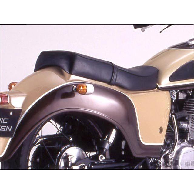 CHIC DESIGN シックデザイン ショートタイプ クラシックシート タイプ：タンデムベルトなし SR400 SR500 YAMAHA ヤマハ シート シート関連 外装_1