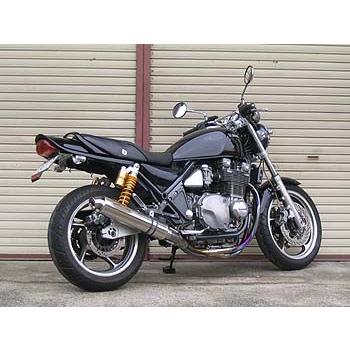 ゼファー1100チタンマフラー techserfu（テックサーフ） [ALL TITANIUM Exhaust TYPE-2] オール